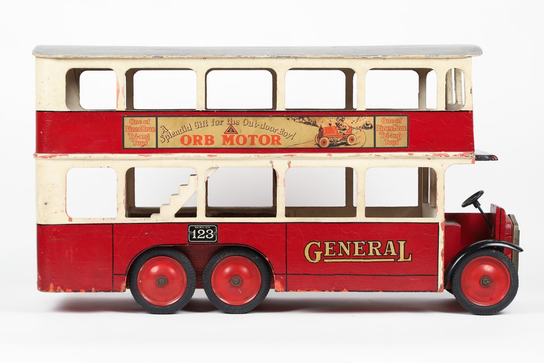 Tri-Ang General 123 Double Decker Bus - 3