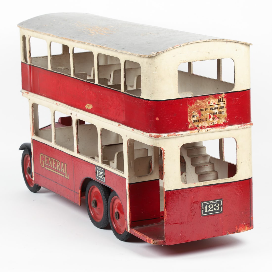 Tri-Ang General 123 Double Decker Bus - 5