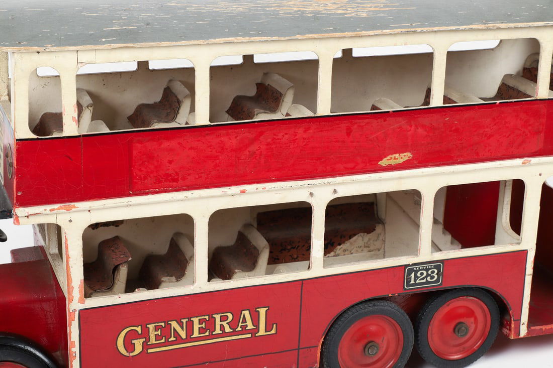 Tri-Ang General 123 Double Decker Bus - 6