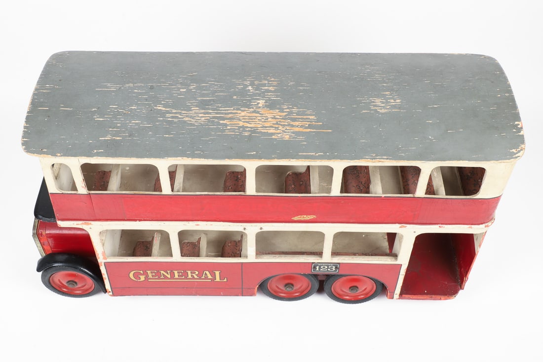 Tri-Ang General 123 Double Decker Bus - 9