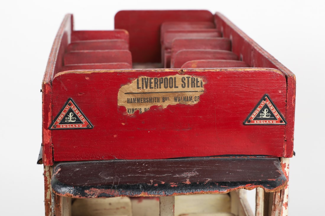 Tri-Ang General Double Decker Open-Air Bus - 6