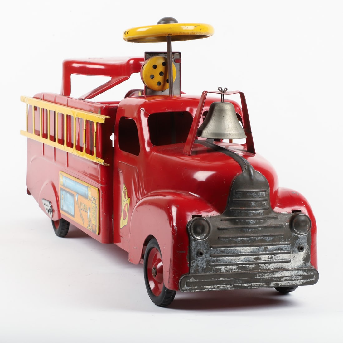 Marx Ride-On No. 6 Fire Truck - 4