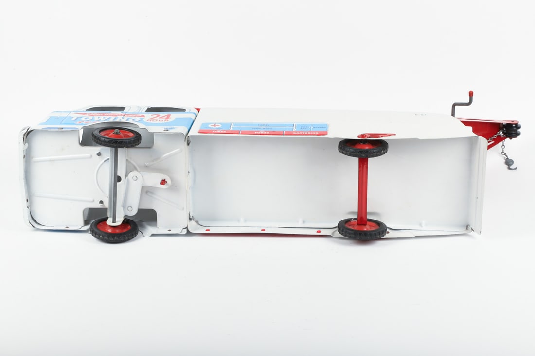 Marx Towing Service Wrecker Ride-on Tow Truck - 7