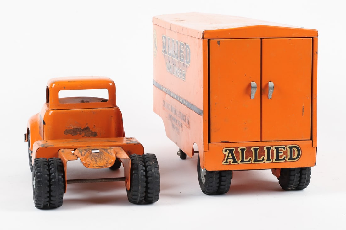 Tonka Allied Van Lines Semi-Truck and Trailer - 5