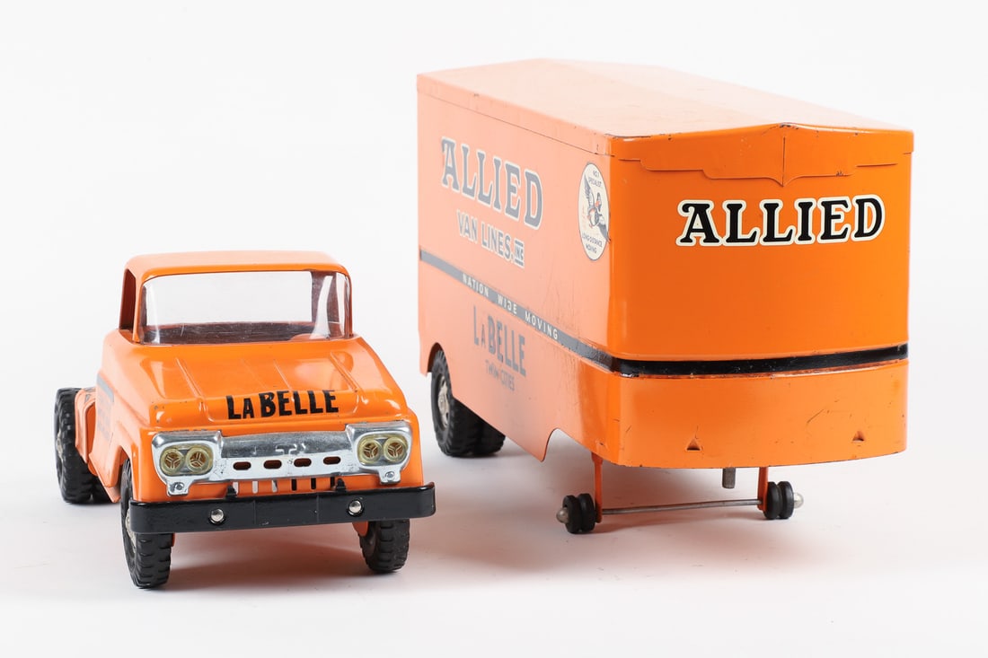 Tonka Allied Van Lines Semi-Truck and Trailer - 4