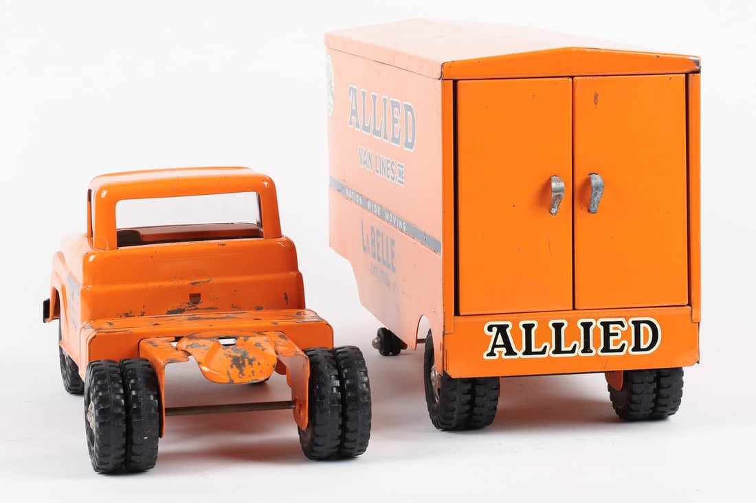 Tonka Allied Van Lines Semi-Truck and Trailer - 5