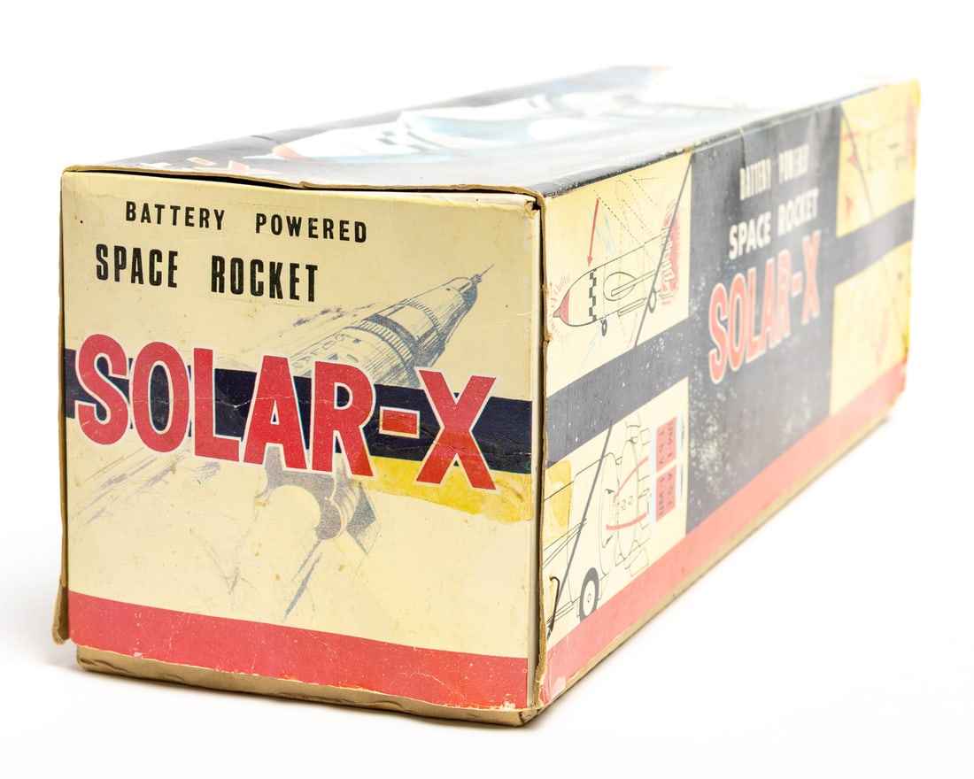 T.N. "Solar-X" Space Rocket With Original Box - 11