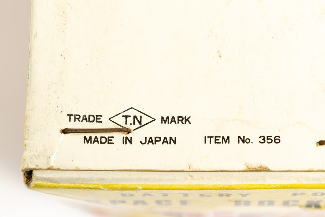 T.N. "Solar-X" Space Rocket With Original Box - 13