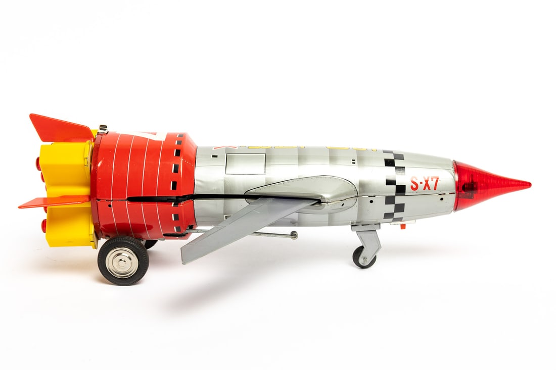 T.N. "Solar-X" Space Rocket With Original Box - 3