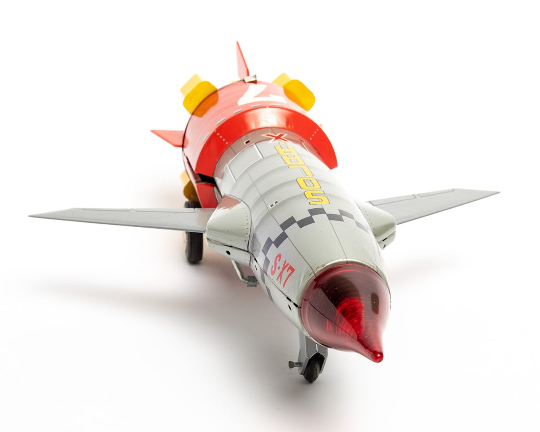 T.N. "Solar-X" Space Rocket With Original Box - 4