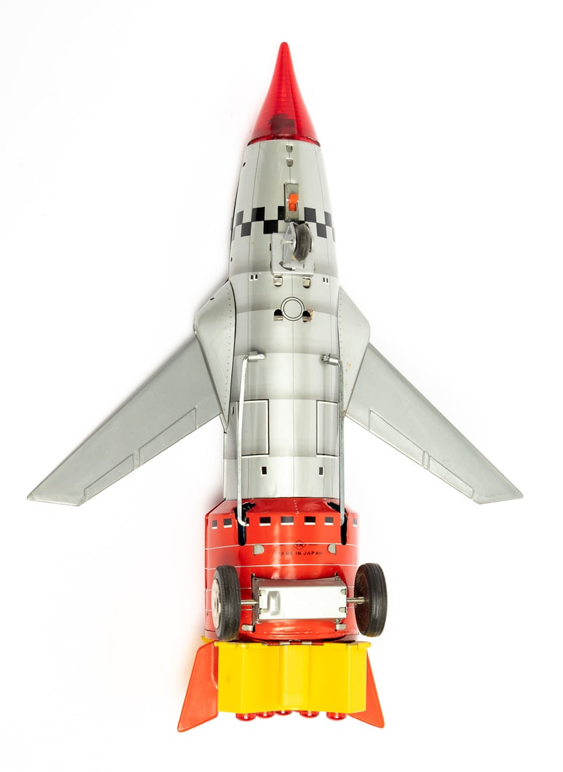 T.N. "Solar-X" Space Rocket With Original Box - 7