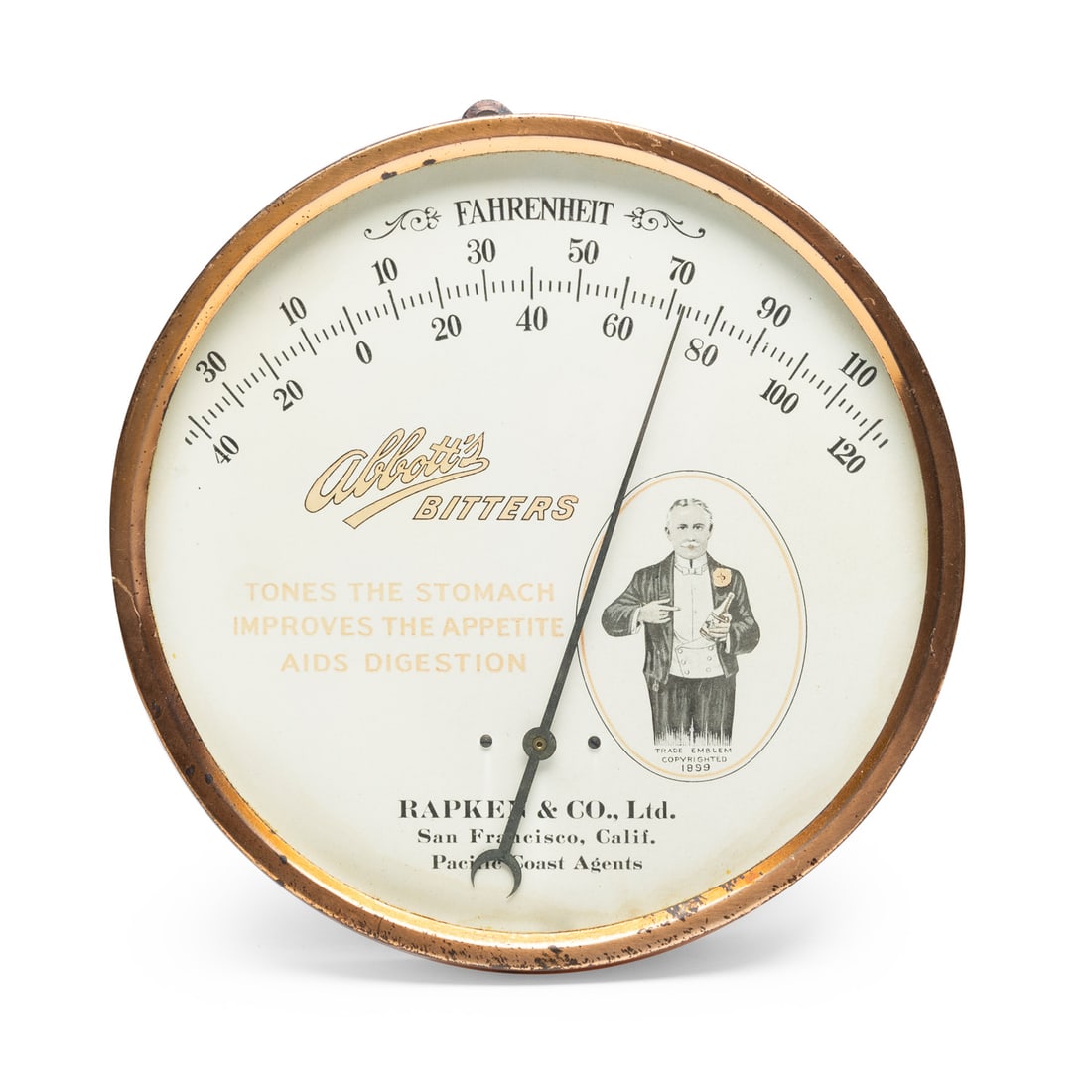 Abbott's Bitters and Barrel Remodeling Co. Thermometers - 2