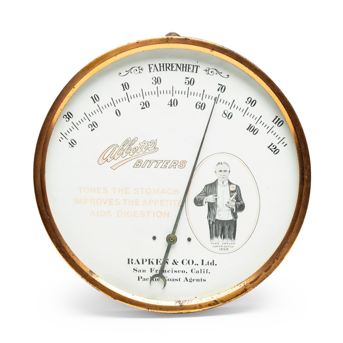 Abbott's Bitters and Barrel Remodeling Co. Thermometers - 5