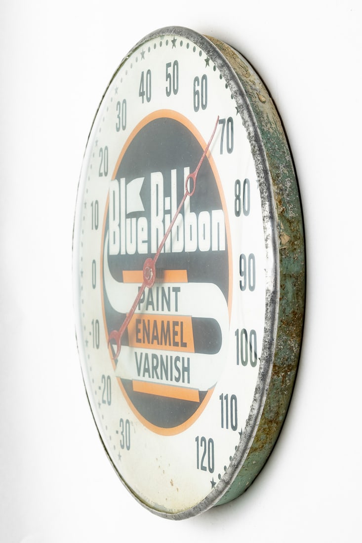 Gold Bond, Blue Ribbon, Jasco and Pittsburgh Paint Thermometers - 12