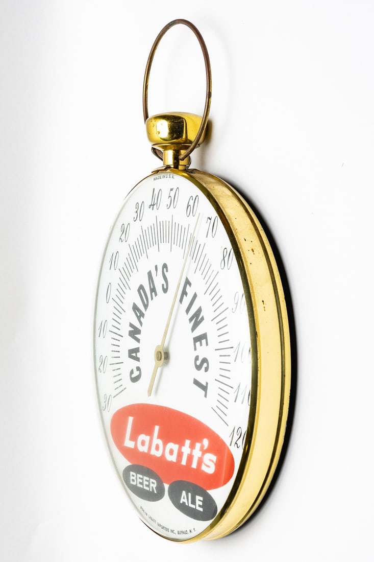 Labatt's Ale "Pocket Watch" Thermometer - 2