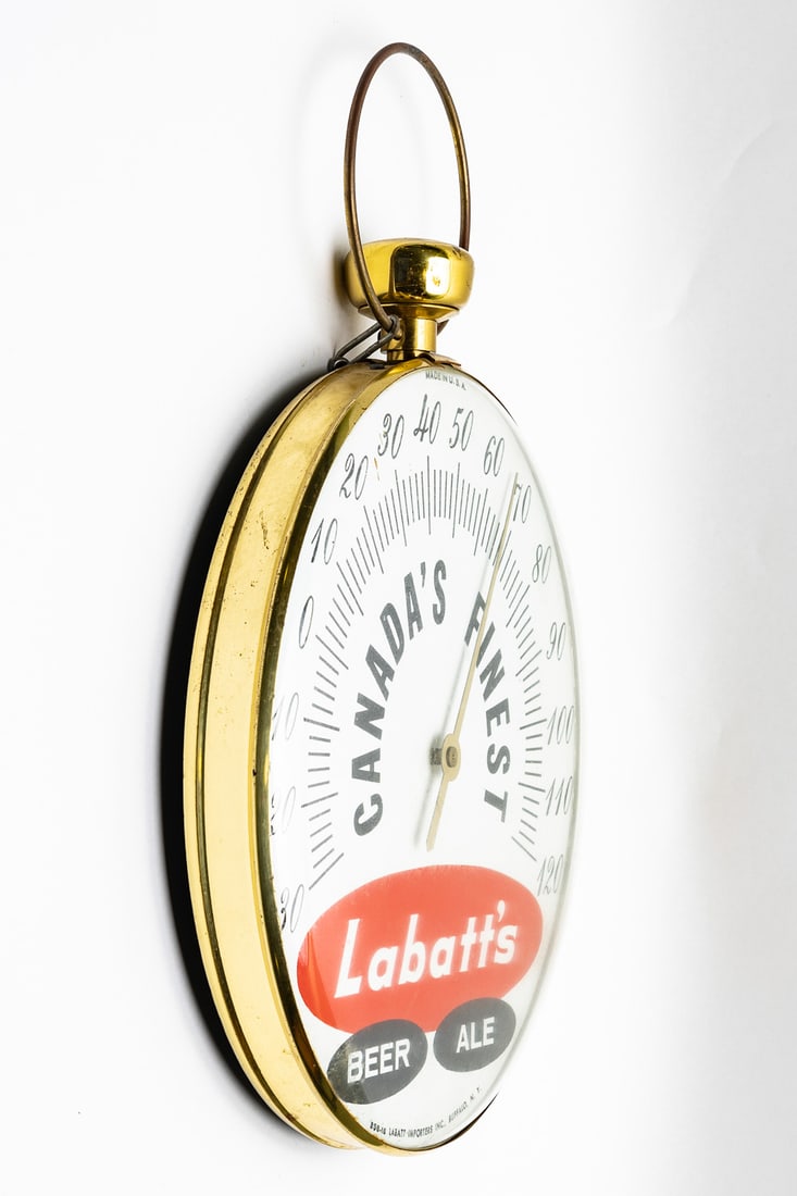 Labatt's Ale "Pocket Watch" Thermometer - 3