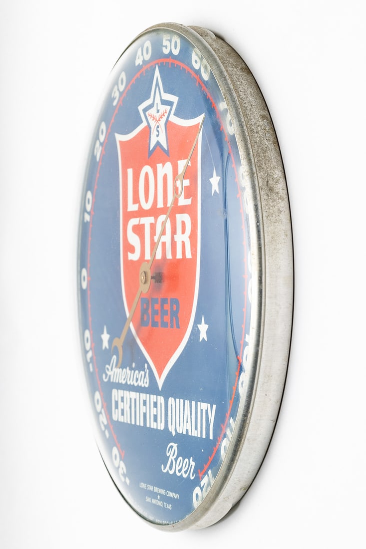 Lone Star Beer Thermometer - 3