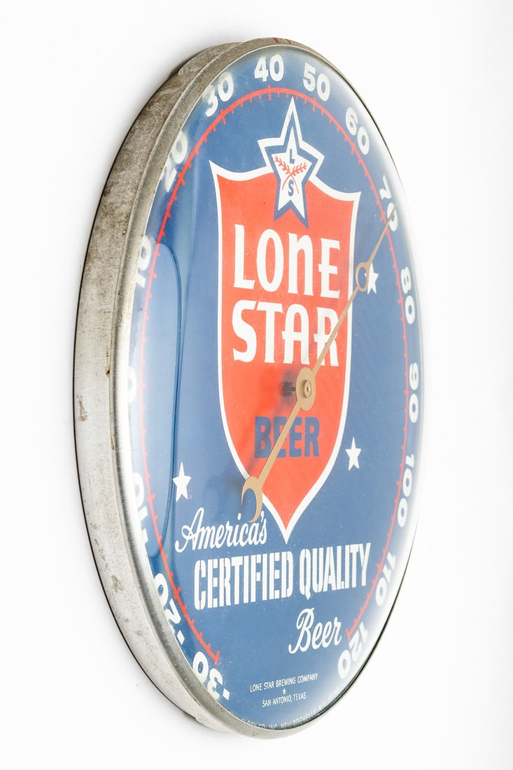 Lone Star Beer Thermometer - 4