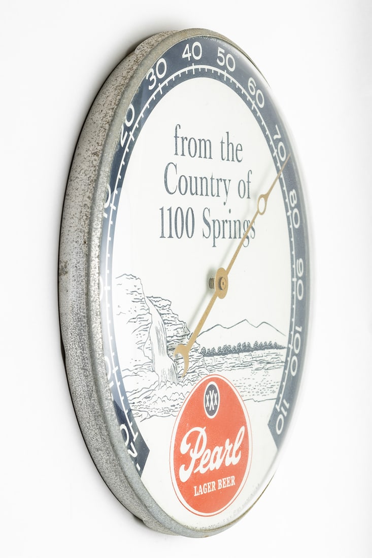Pearl Lager Beer Thermometer - 4