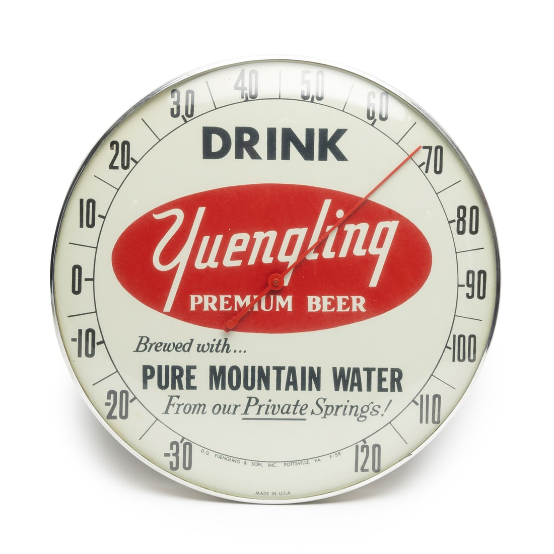 Yuengling, Fort Pitt, and Standard Dry Beer Thermometers - 4