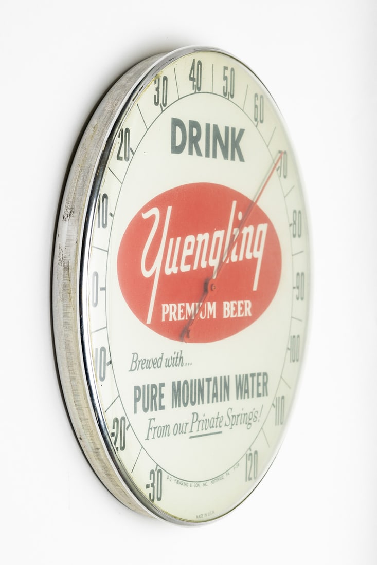 Yuengling, Fort Pitt, and Standard Dry Beer Thermometers - 9