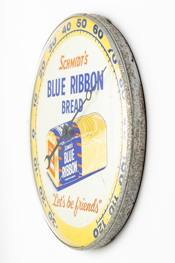 Schmidt's Blue Ribbon Bread "Let's Be Friends" Thermometer - 3