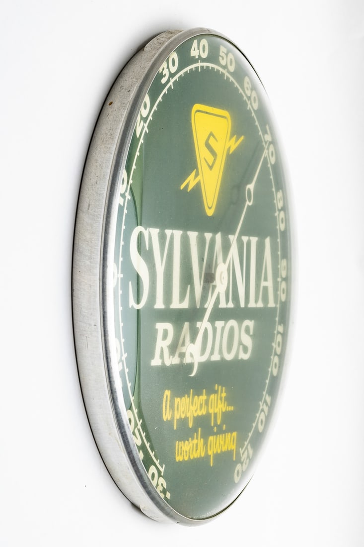 Sylvania Radios "A Perfect Gift...Worth Giving" Thermometer - 4