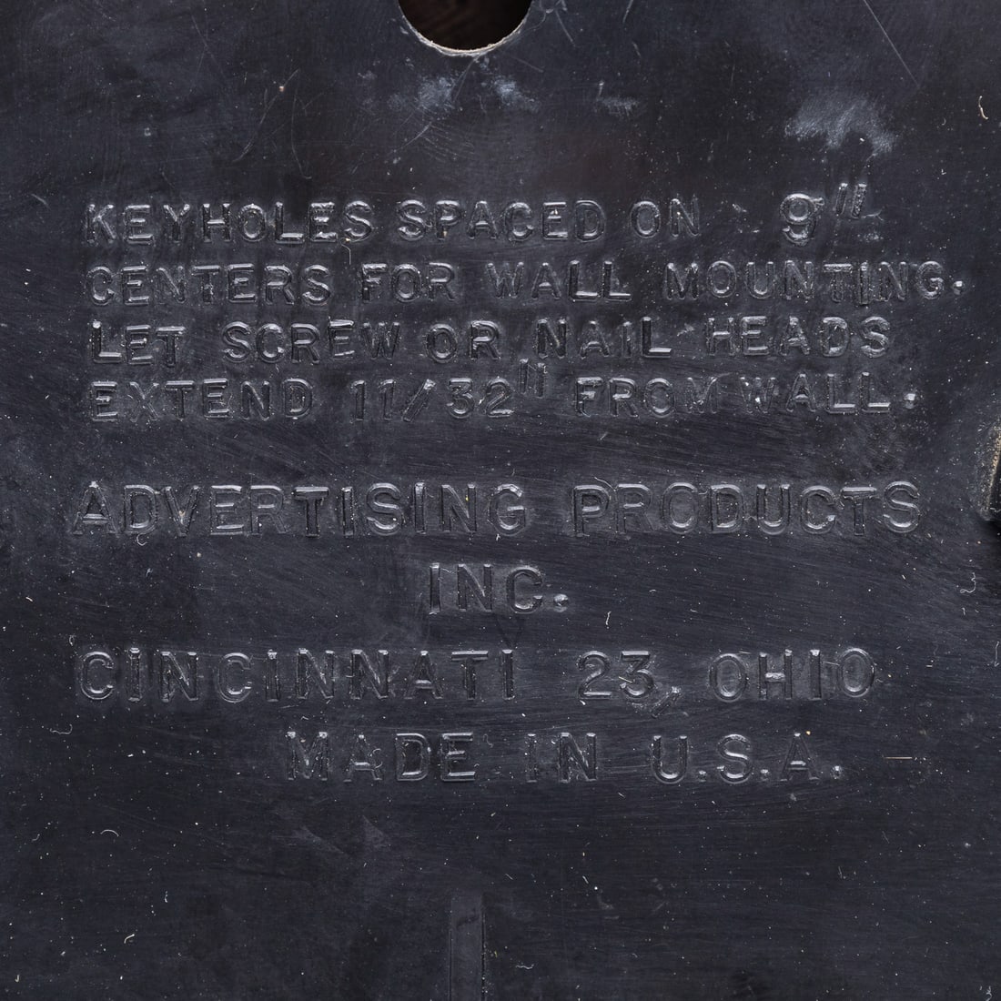 Salesman Sample Advertising Products Inc. Scale Advertising Thermometer - 5