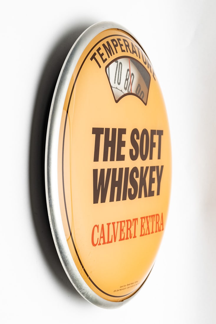 Calvert Extra Whiskey "Bathroom Scale" Thermometer - 3