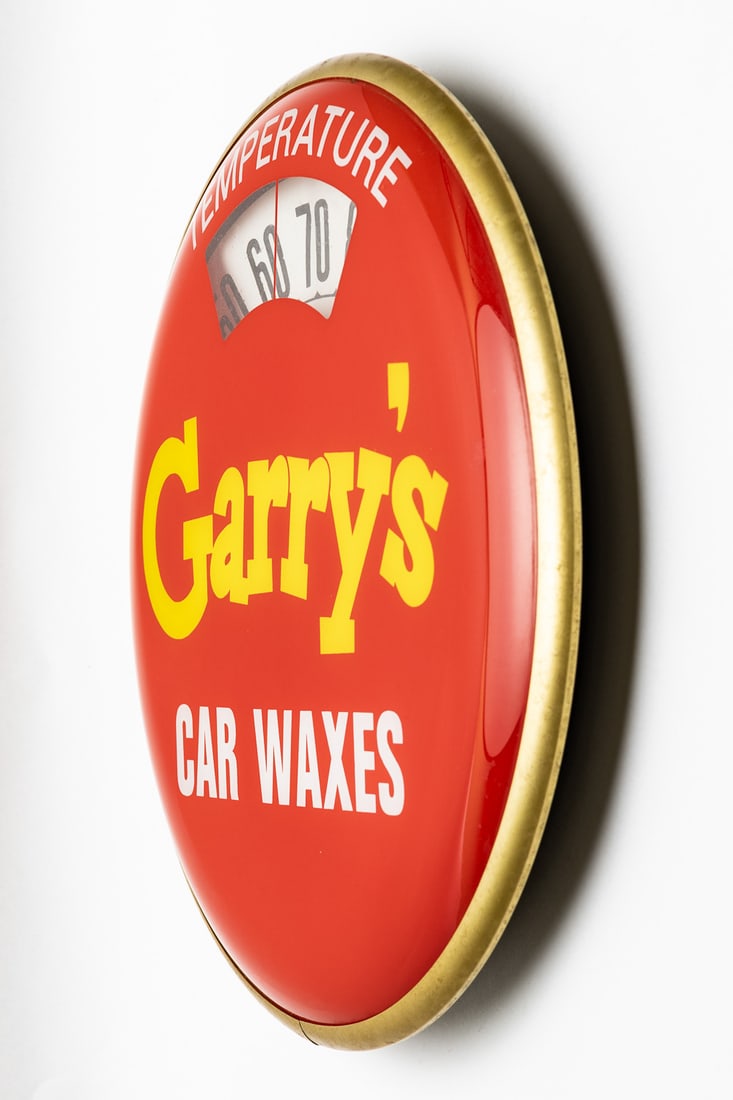 Gary's Car Waxes Advertising Products Inc. Scale Advertising Thermometer - 2