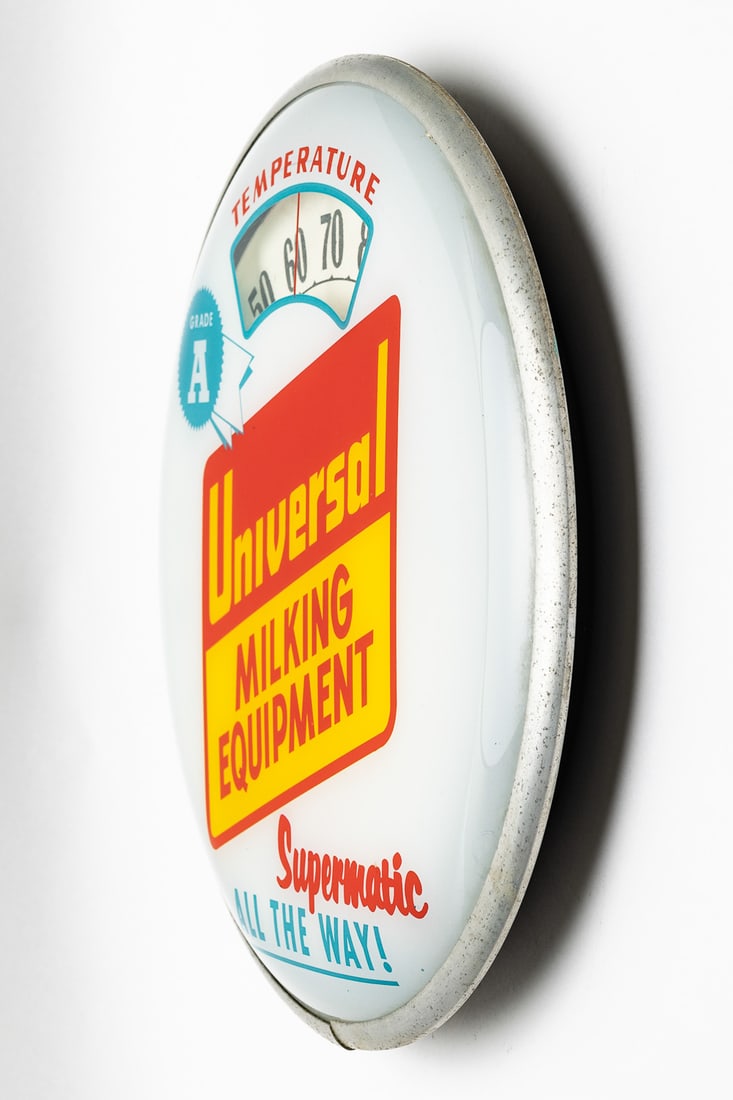 Universal Milking Equipment Advertising Products Inc. Scale Advertising Thermometer - 2