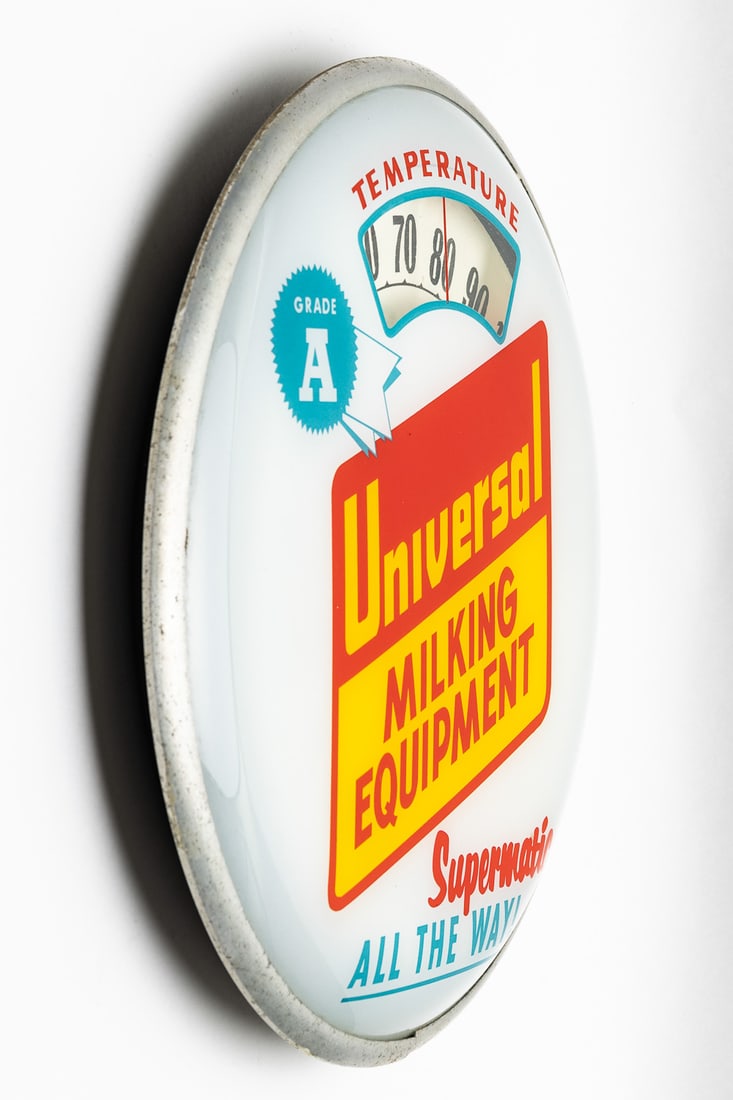 Universal Milking Equipment Advertising Products Inc. Scale Advertising Thermometer - 3