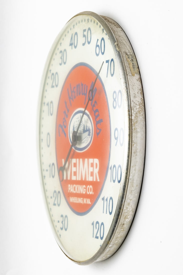 Zehner's Bel Vue Brand Meats, Weimer Fort Henry Meats and Guaranty Kentucky Coal Thermometers - 9