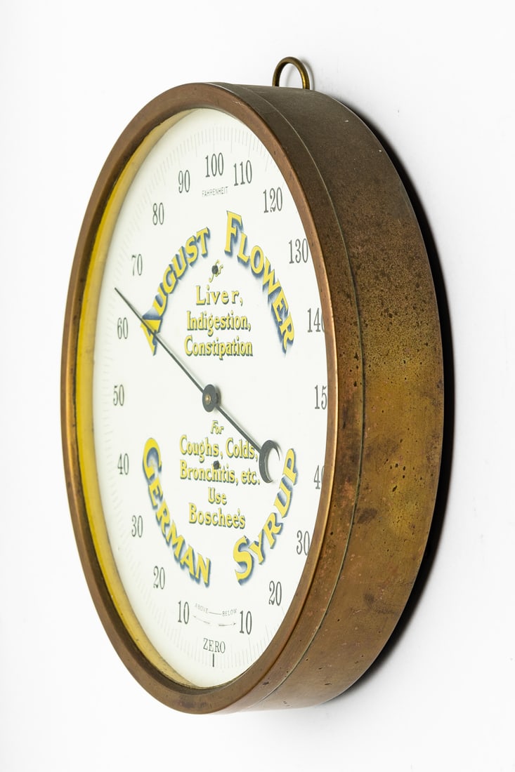 August Flower German Syrup "Quack Medicine" Thermometer - 2