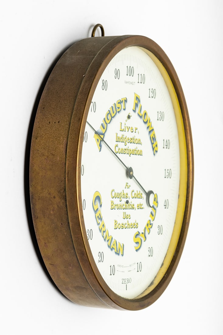 August Flower German Syrup "Quack Medicine" Thermometer - 3