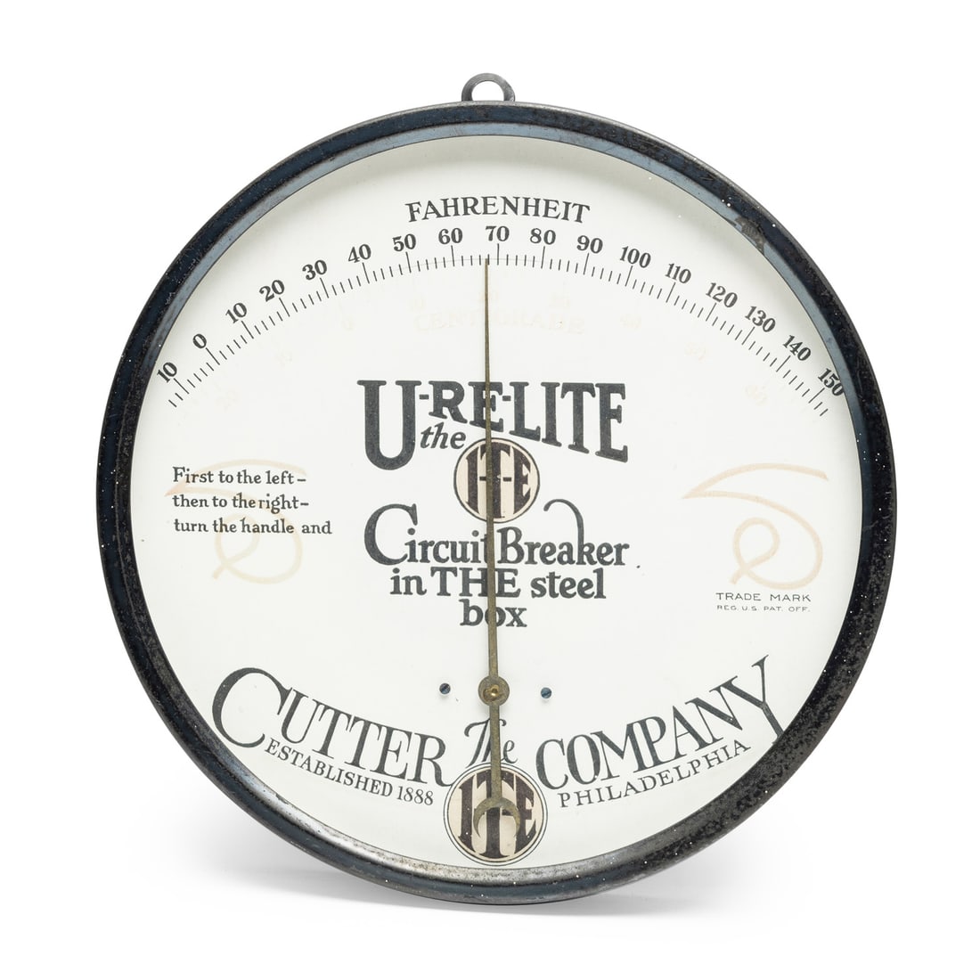 Chamberlain Chemicals, U-Re-Lite, and Krugman & De Petro Realtors Insurors Thermometers - 2