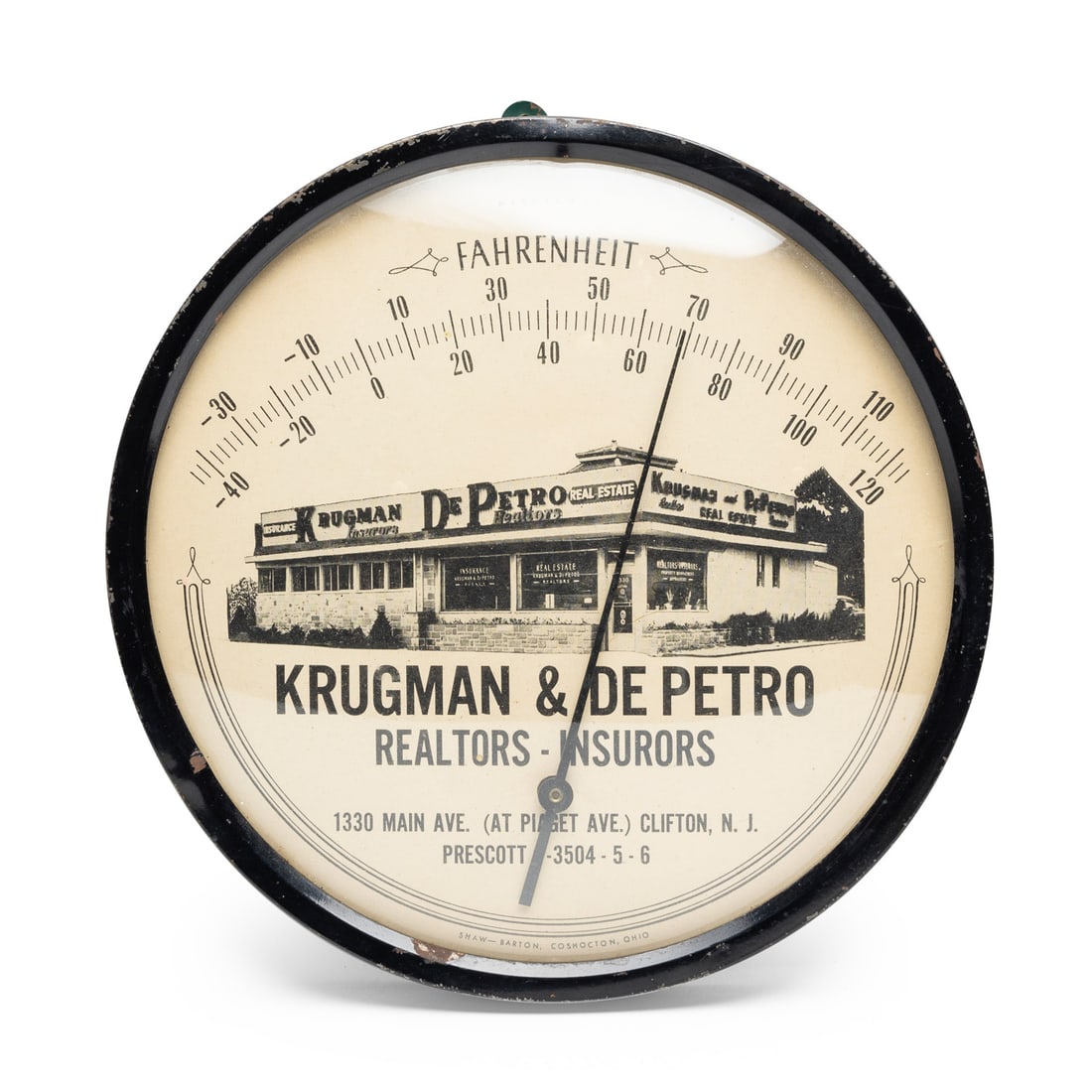 Chamberlain Chemicals, U-Re-Lite, and Krugman & De Petro Realtors Insurors Thermometers - 5