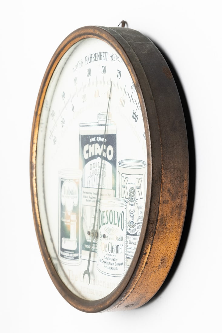 Chamberlain Chemicals, U-Re-Lite, and Krugman & De Petro Realtors Insurors Thermometers - 9