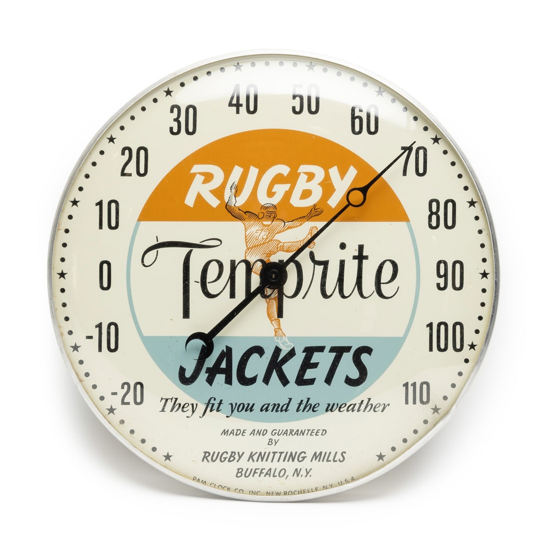 Rugby Temprite Jackets, Seamless Athletic Goods, and Kenneth Smith Golf Clubs Thermometers - 5