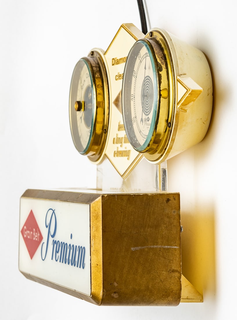 Grain Belt, PR 8, Lord Calvert, and Ox Head Ales and Whiskey Thermometers - 3