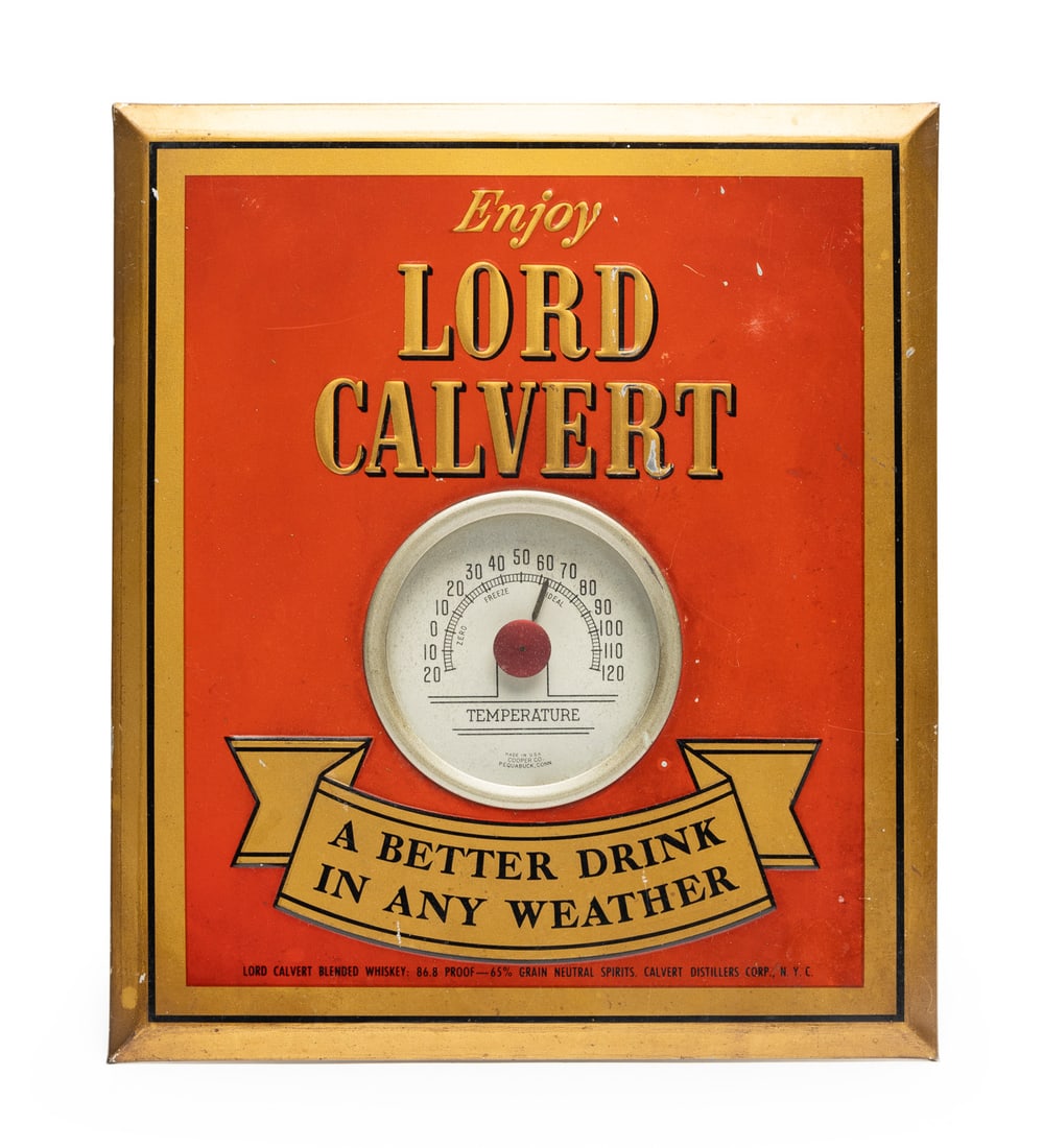 Grain Belt, PR 8, Lord Calvert, and Ox Head Ales and Whiskey Thermometers - 7