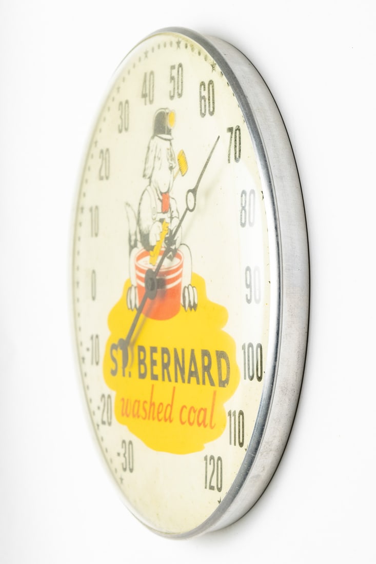 St. Bernard Washed Coal Thermometer - 3