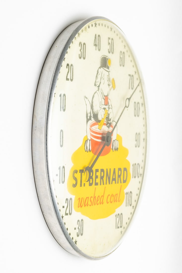 St. Bernard Washed Coal Thermometer - 4