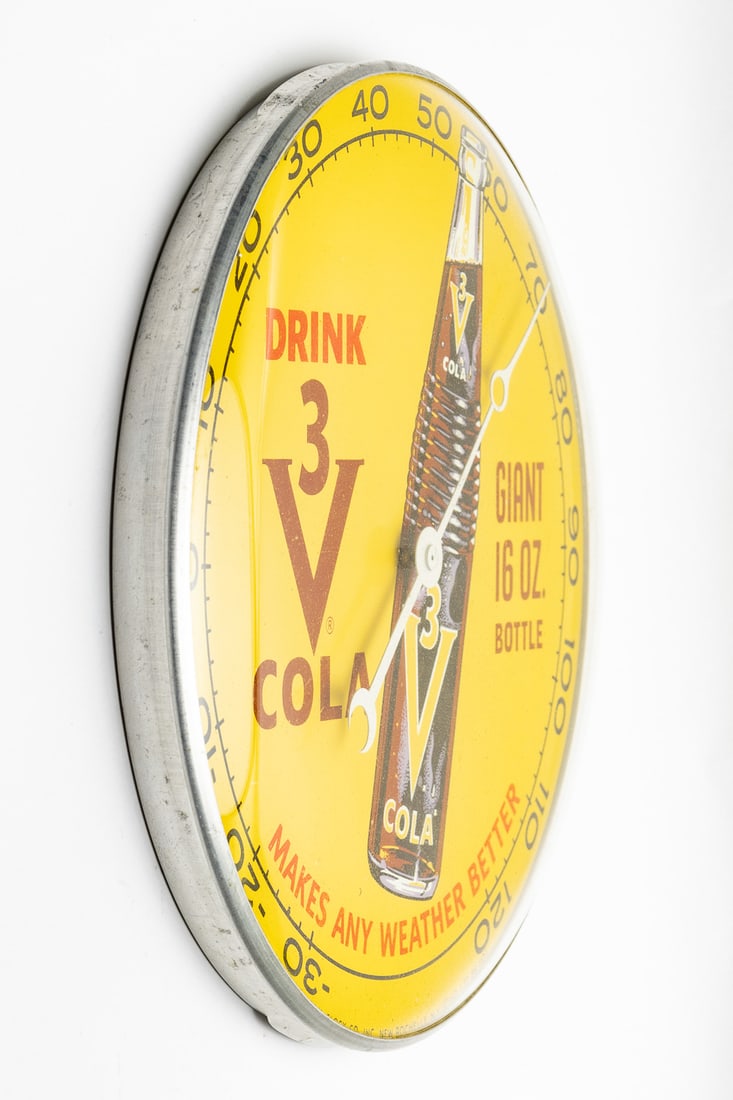 3V Cola "Makes Any Weather Better" Thermometer - 3