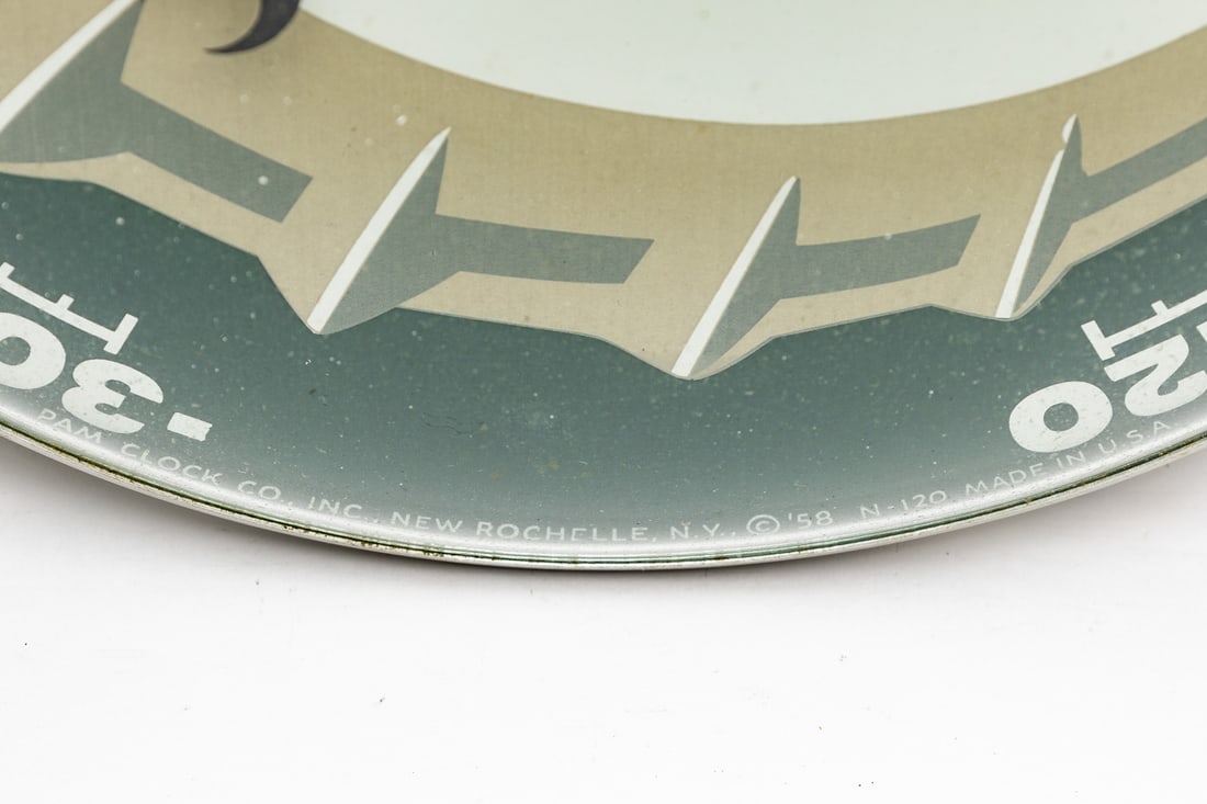 Orange Crush Bottle Cap Thermometer - 2