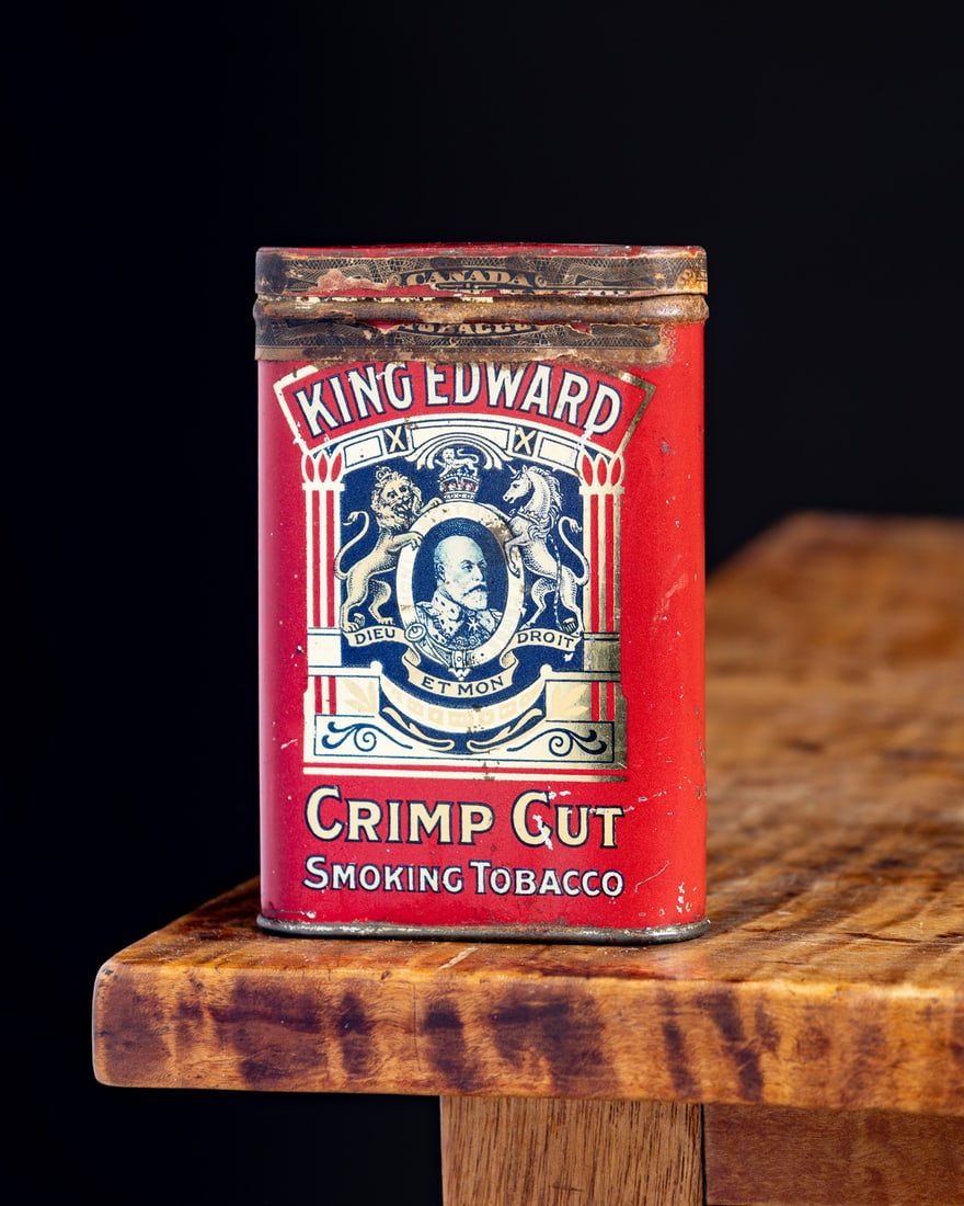 King Edward Crimp Cut Tobacco Pocket Tin - 7