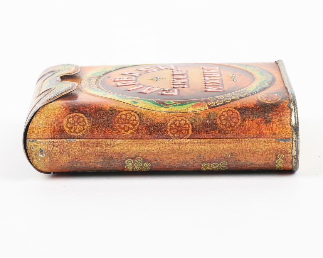 Calabash Pocket Tin 2 oz Canister and Pipe Tobacco Box - 13