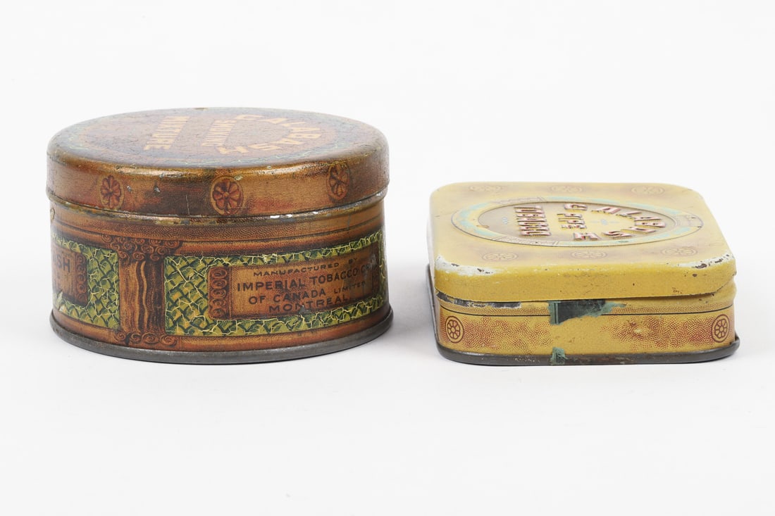 Calabash Pocket Tin 2 oz Canister and Pipe Tobacco Box - 5