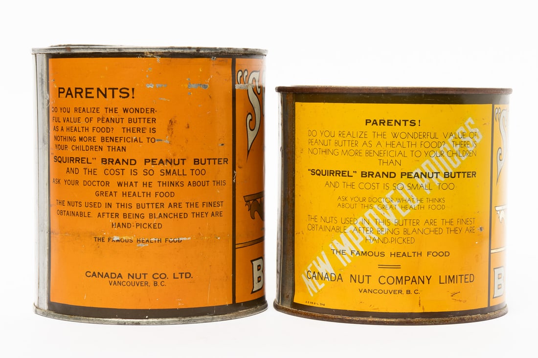 Squirrel Peanut Butter 57oz, 50oz and 34oz Tins - 4