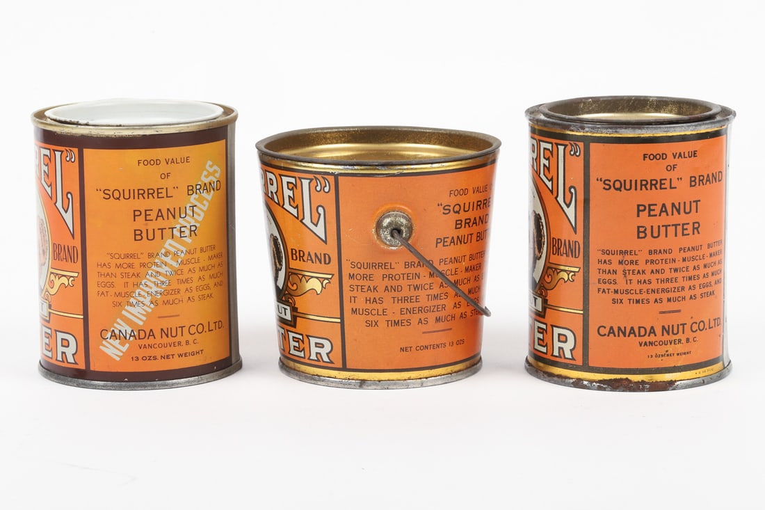 Squirrel Peanut Butter 1 LB Tins - 3